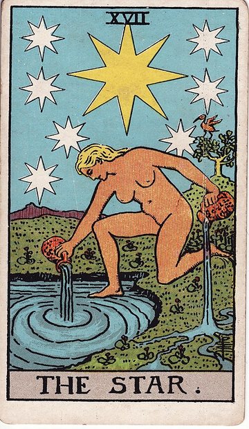 A Csillag (Rider–Waite–Smith, 1909)