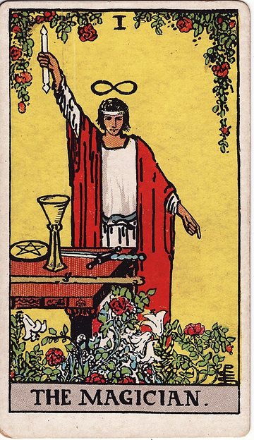 A Mágus (Rider–Waite–Smith, 1909)