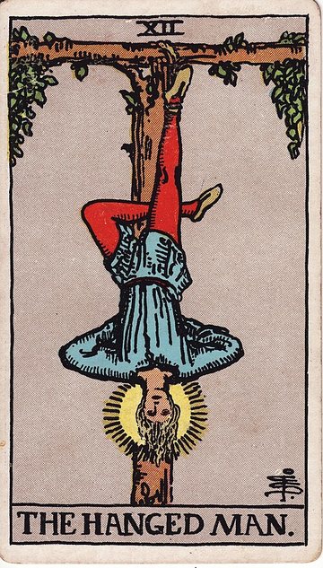 Az Akasztott Ember (Rider–Waite–Smith, 1909)