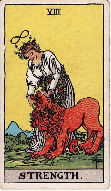 Az Erő (Rider–Waite–Smith, 1909)