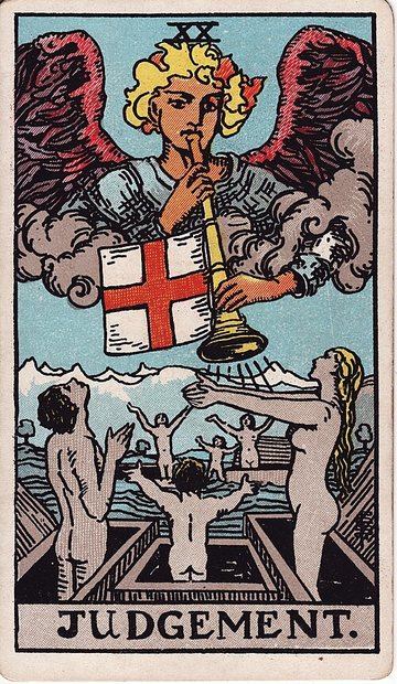 Az Ítélet (Rider–Waite–Smith, 1909)