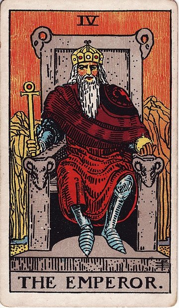 Az Uralkodó (Rider–Waite–Smith, 1909)