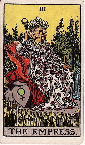 Az Uralkodónő (Rider–Waite–Smith, 1909)