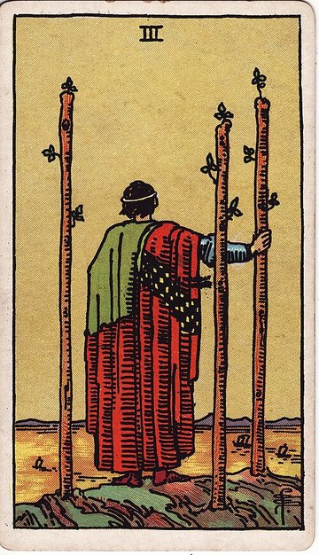 Botok Hármasa (Rider–Waite–Smith, 1909)