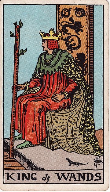 Botok Királya (Rider–Waite–Smith, 1909)