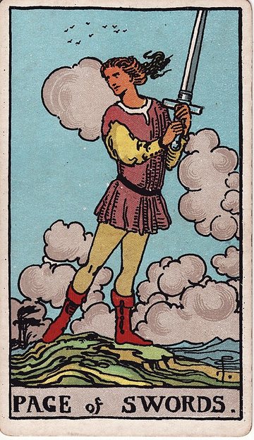 Kardok Apródja (Rider–Waite–Smith, 1909)
