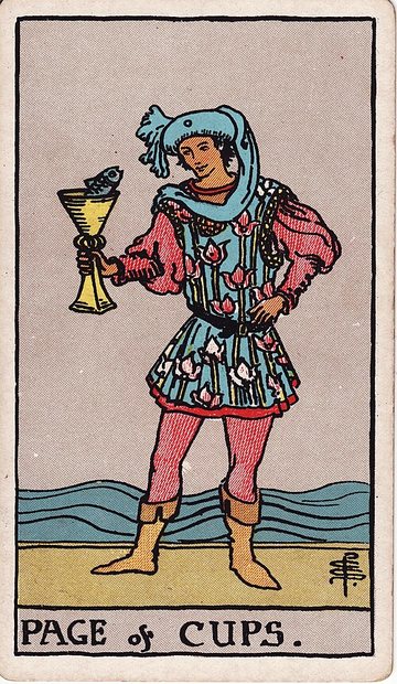 Kelyhek Apródja (Rider–Waite–Smith, 1909)