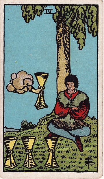 Kelyhek Négyese (Rider–Waite–Smith, 1909)