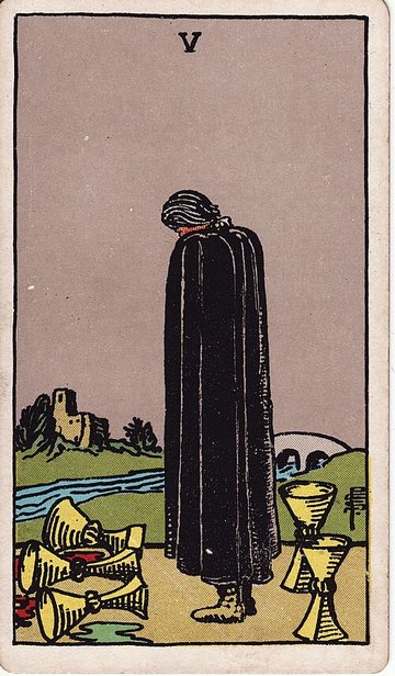 Kelyhek Ötöse (Rider–Waite–Smith, 1909)